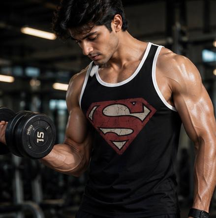 Superman Ribbed Vest