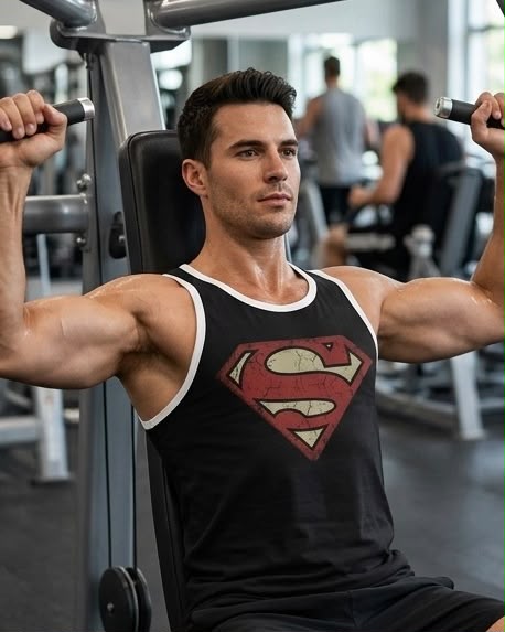 Superman Ribbed Vest | Elvaris World